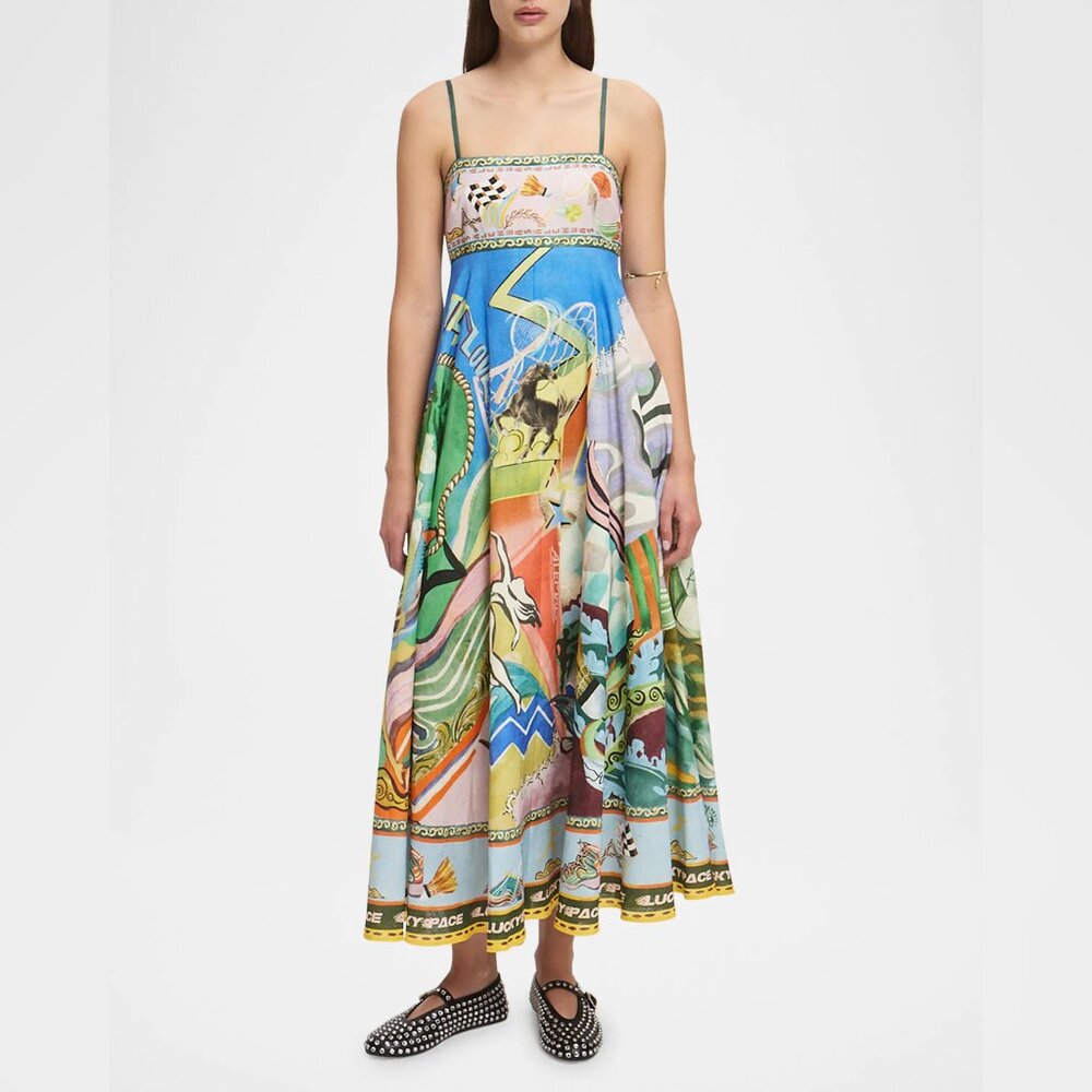 Lucky Pace midi dress